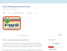 Tablet Screenshot of fws-seth.de
